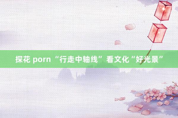 探花 porn “行走中轴线” 看文化“好光景”