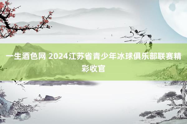 一生酒色网 2024江苏省青少年冰球俱乐部联赛精彩收官